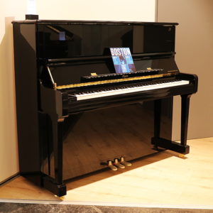 BOSTON PBH-200 Banquette Piano Noire avec système Hydrolique